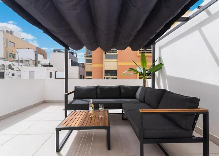 Calm & Modern For 4 Canteras Apartment